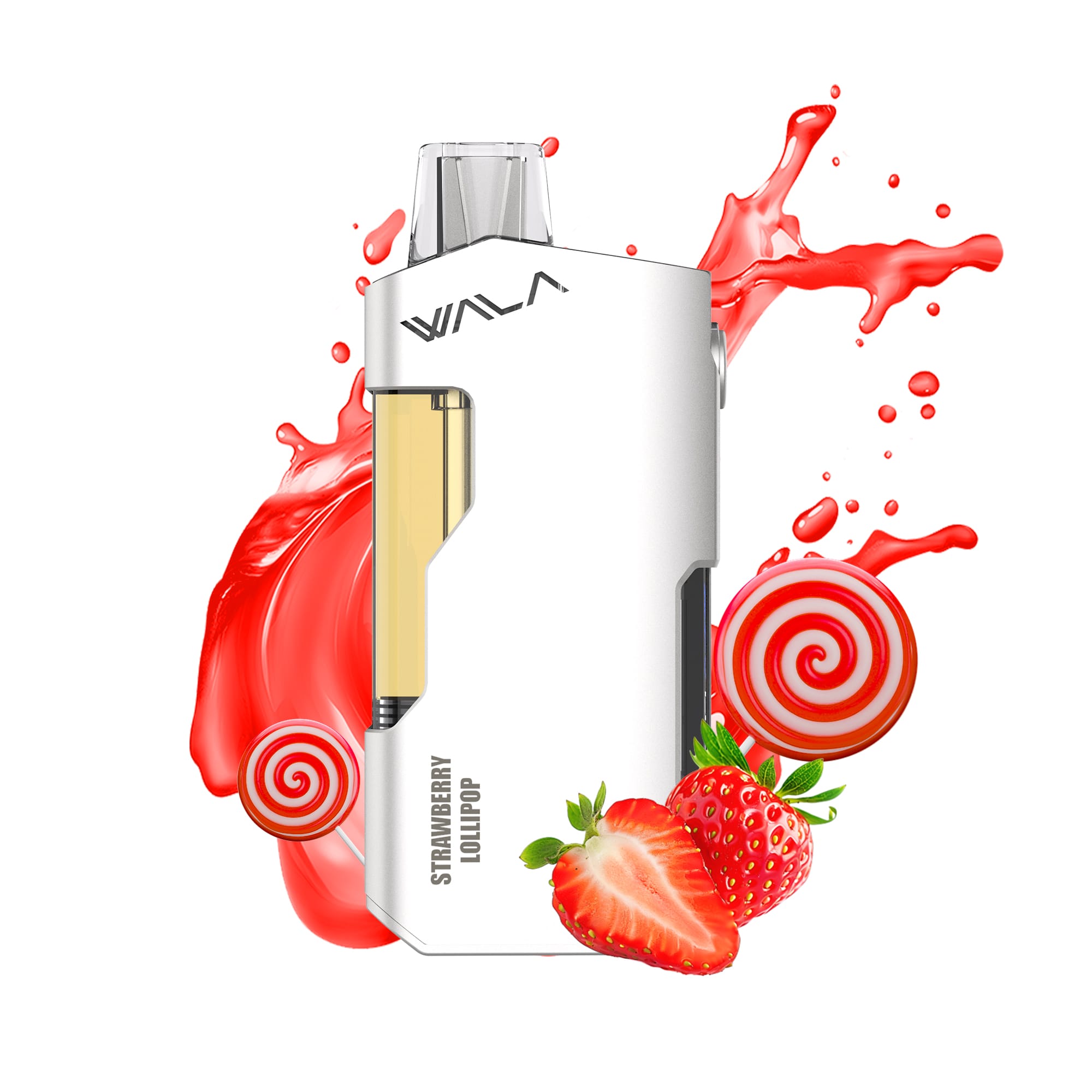 Strawberry Lollipop